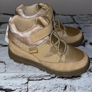 Little Kids sz 12 Carters Khaki Hart High Tops NEW